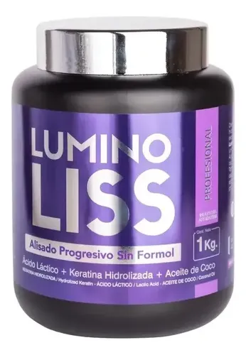 Lumino Liss Alisado 1 Kg + Primont Protector Térmico 250cc
