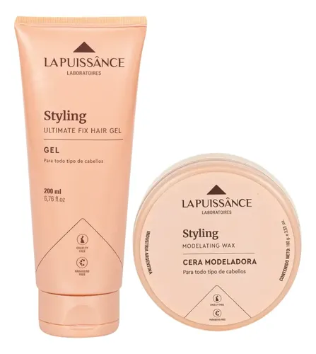 La Puissance Styling Gel Ultimate Fix 200g + Cera Modeladora