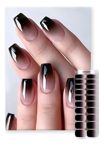 Conjunto De Tiras De Gel Semiseco Oauee Con Capa Superior Uv