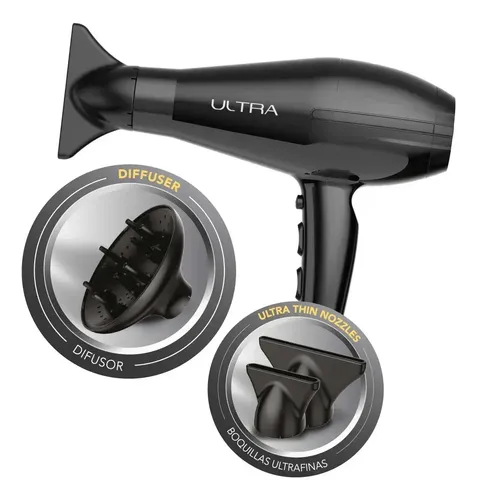 Gama Secador Ultra Standard 2200w Negro