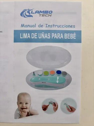 Lima Eléctrica Bebé Lambotech Rosa con Luz y 6 Cabezales