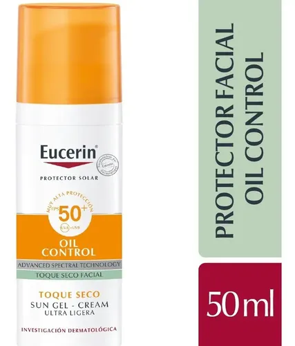 Eucerin Sun Oil Control Protector Solar Facial Toque Seco Fp