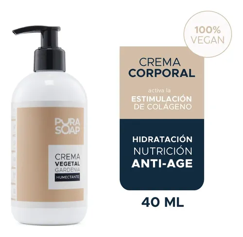La Mejor Crema Corporal Gardenia Humectante Pura Soap