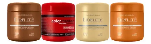 Pack X2 Unidades Fidelite Crema Extra Acida pH 3,5 X270g + X1000g ColorMaster