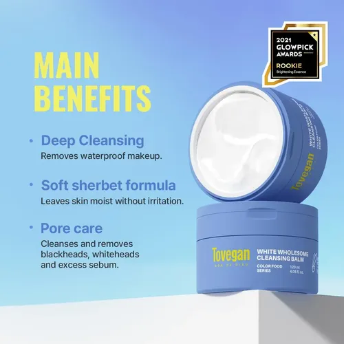 Bálsamo Limpiador Removedor De Maquillaje Impermeable Tovega