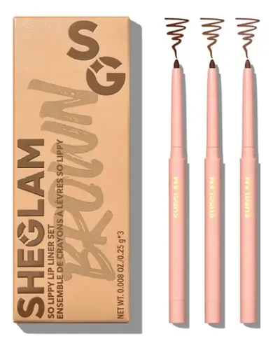 Sheglam Set De Delineador De Labios So Lippy – Tono A Color Espresso Kisses