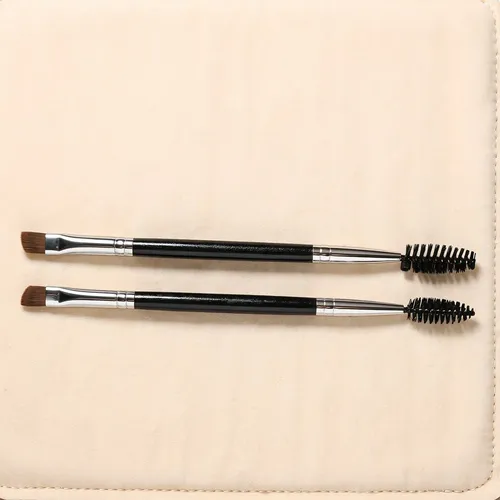 Aplicar Delineado Con Brocha Para Cejas Doble Punta Ideal Pa
