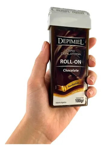 Kit X3 Ceras Roll On Chocolate Revitalizante Depimiel