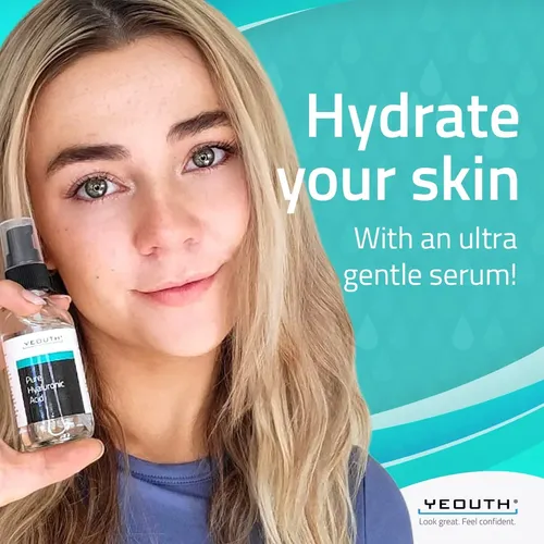 Sérum Hidratante De Ácido Hialurónico Yeouth Para Rostro, 2