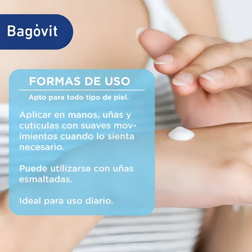 Bagovit Crema Para Manos Y Uñas Vit A X 50gr