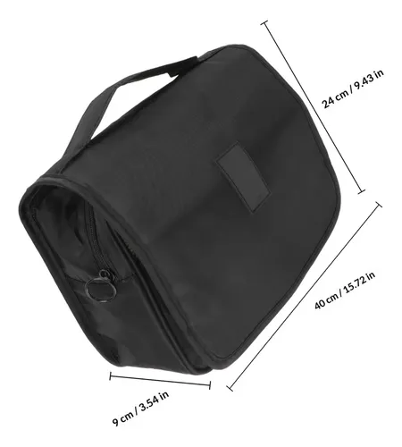 Neceser De Mano Para Maquillaje Con Gancho Interior Y Colgad