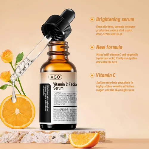 Sérum Facial Vgo Con Vitamina C De Hidratación Profunda, Paq