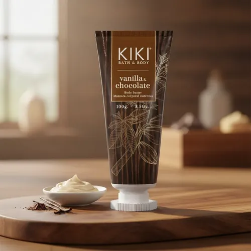 Manteca Nutritiva Cuerpo Vanilla Chocolate 100g Kiki Idraet