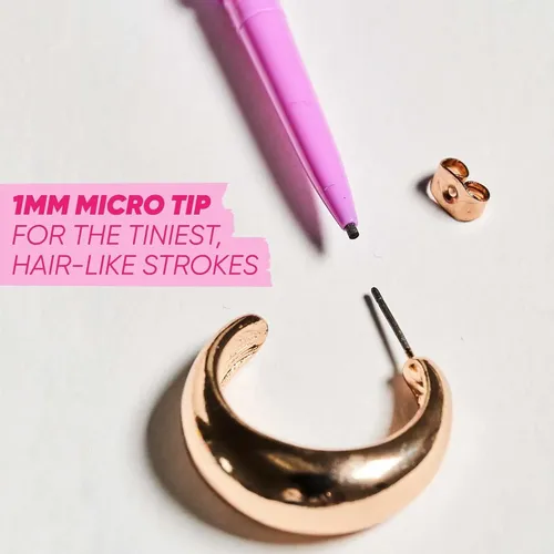 Lápiz De Cejas Kosas Brow Pop Nano 1mm Negro