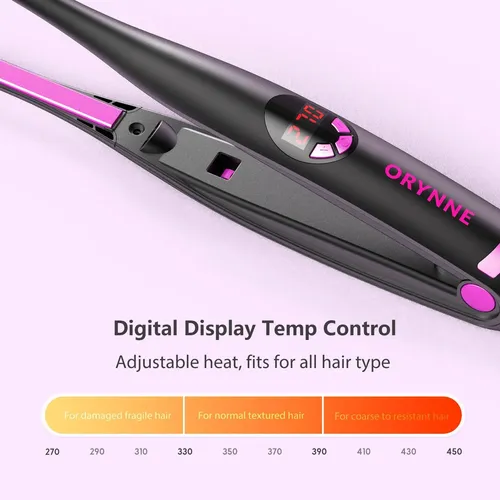 Orynne Planchas Pequeñas Para Pelo Corto Compactas Y Ligeras