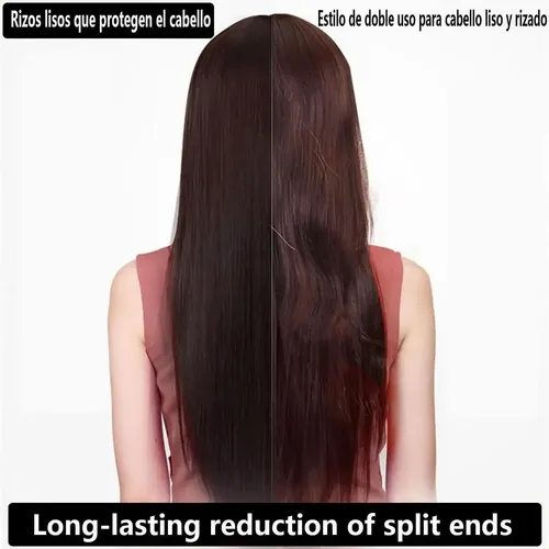 Plancha De Cabello, 2en1 Plancha De Pelo Y Rizador Cerâmica