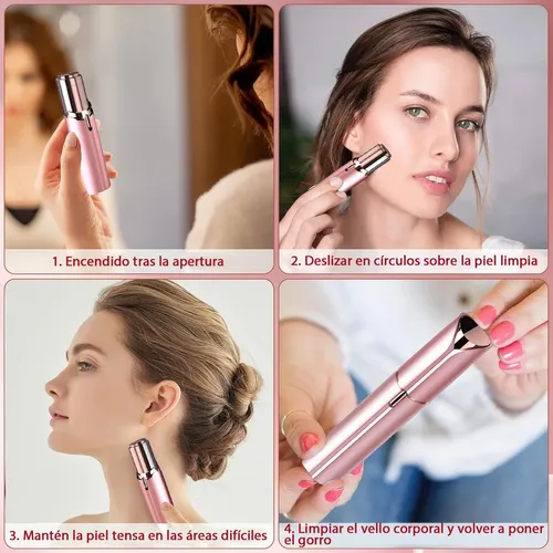 Jj 2026 Depiladora Facial Tubo Recortadora Cejas