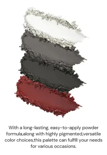 Paleta De Maquillaje Metallic Shimmer Eyeshadow Smoky Cosmet