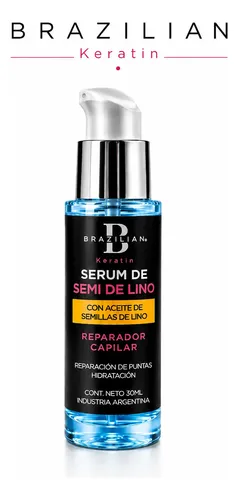 Serum Nutritivo Semi Di Lino Brazilian Keratin X 30ml
