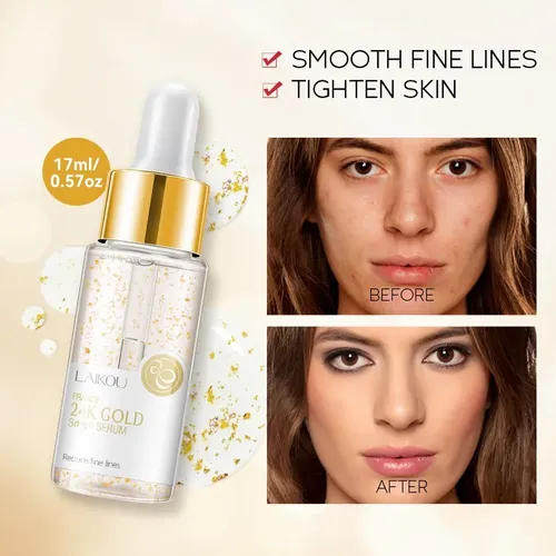 Sérum Facial Laikou Caracol 24k Gold 17ml Normal Día/noche