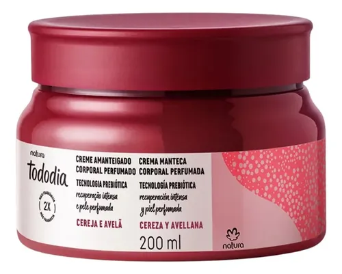 Manteca Hidratante Corporal Cereza Y Avellana Tododia Natura