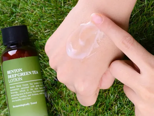 Benton Deep Green Tea Lotion Crema Ligera Coreana Hidratante