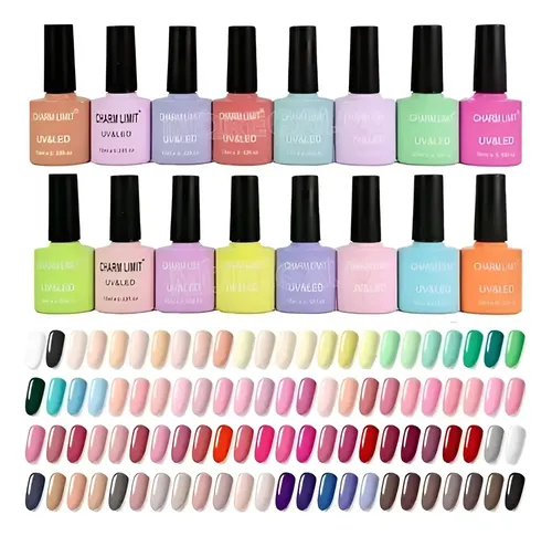 Esmaltes Semipermanentes Gel Uv/led Colores Nuevos X1