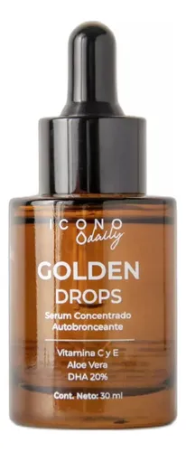 Icono Serum Autobronceante Golden Drops Concentrado X30ml