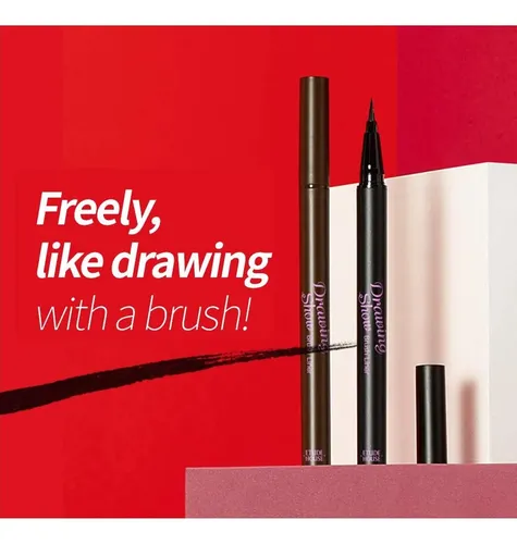 Delineador Líquido Con Brocha Etude Drawing Show Brown