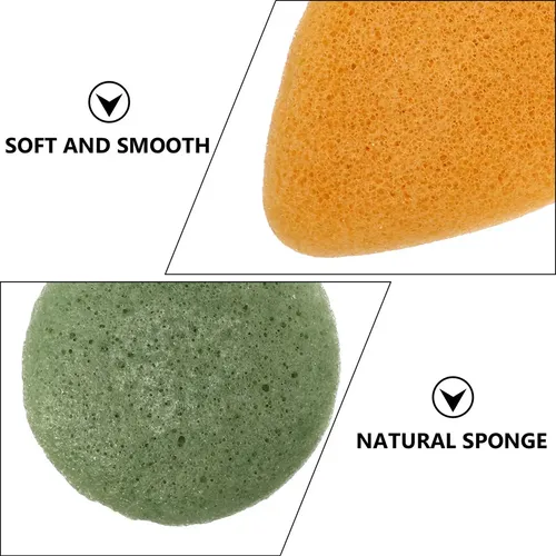 Esponja Limpiadora Facial, Esponja Limpiadora Y Exfoliante,