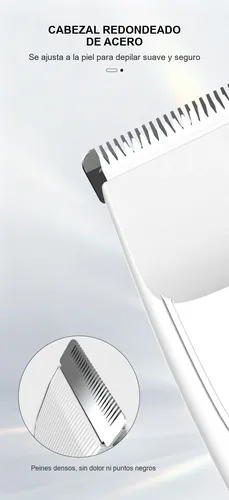 Depiladora Eléctrica Mujer 2 En 1 Recargable Type C Rosa