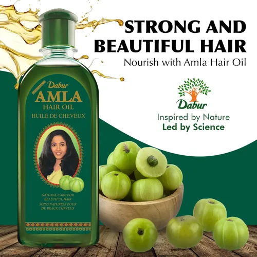 Aceite Capilar Dabur Amla Amla Oil 300 Ml Para Cabello Salud