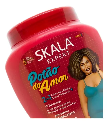 Skala Potao Do Amor Máscara Vegana Crema Peinar Dañado 1kg