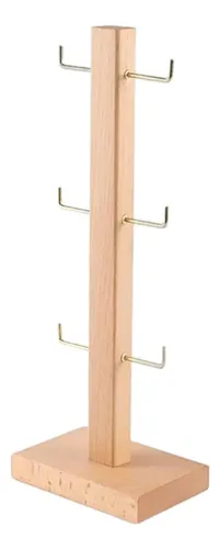 Soporte Para Diadema, Estante De Color De La Madera