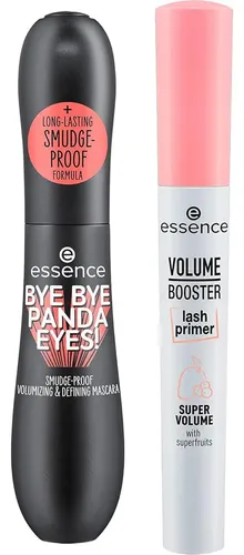 Rímel Volumen Aumentador Y Primer Adiós Ojos Panda Essence