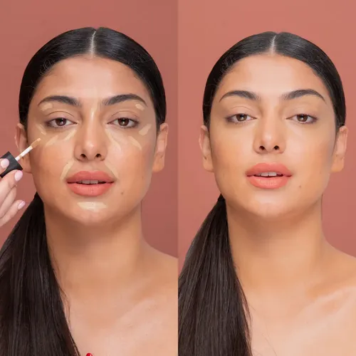 Corrector Liquido De Ojeras Mazz Cover Tono Almendra Oscuro