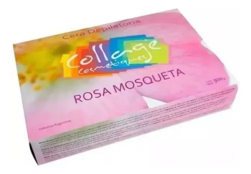 Cera Depilatoria Profesional Collage Miel Vegetal Rosa 900gs