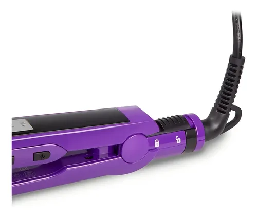 Planchita Plancha De Pelo Winco Digital Nano Titanium Color Violeta