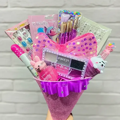 Ramo De Maquillaje Regalo Nena Sombra Hada Lio Gloss Strass