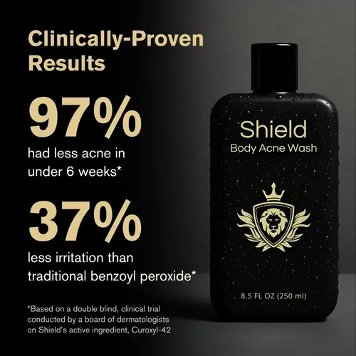 Protector Corporal Contra El Acné Para Hombres Y Niños, Sin
