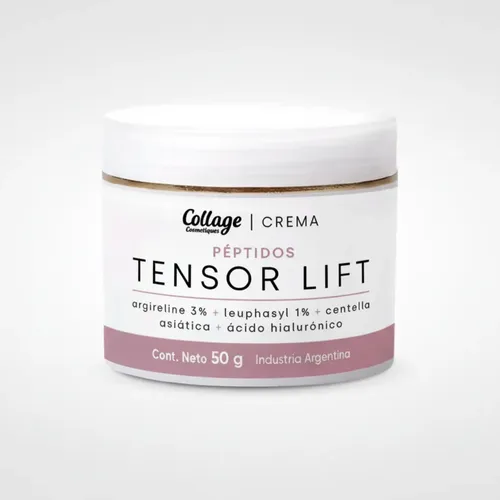 Crema Péptidos Tensor Lift Argireline3% Hialurónico Collage