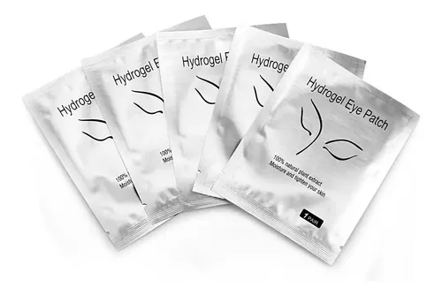 50 Sobres D Parches Hydrogel Para Ojos Extension De Pestañas