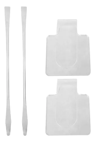 Set De 2 Platos Para Mezclar Pinturas Y Maquillaje