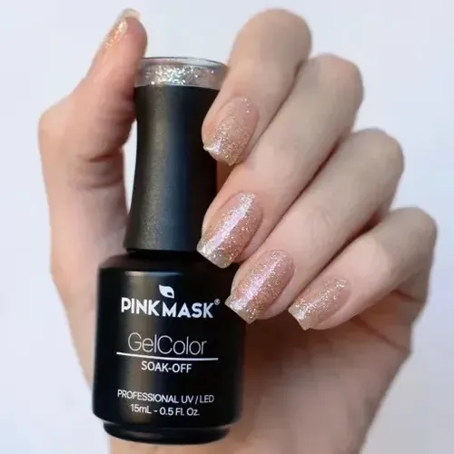 Pink Mask Esmalte Semipermanente Gel Color X 15ml/.5floz Miley
