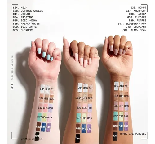 Lápiz Jumbo Nyx 604 Milk 3u