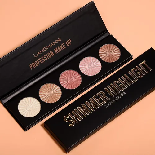 Paleta De Polvos Iluminadores, Paleta De Maquillaje…