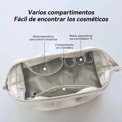 1 Pzs Neceser Cosmetiquera De Maquillaje Bolsa Viaje Mujer