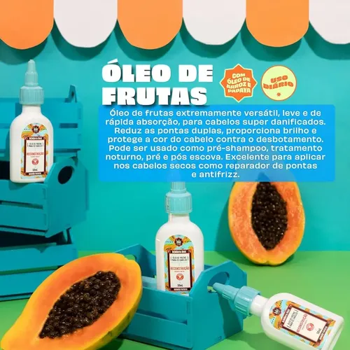 Óleo Capilar Lola Bendita Ghee Reconstrucción Papaya 50ml
