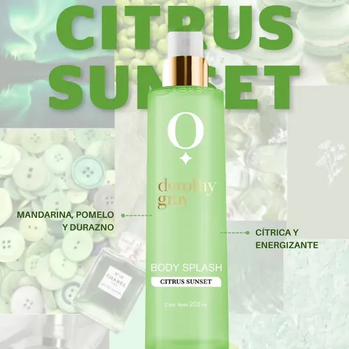 Dorothy Gray Citric Splash Corporal Mujer Cítrico 200ml