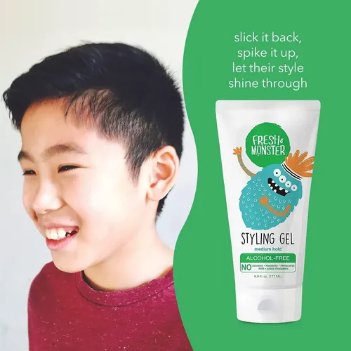 Gel Infantil Natural Fijación Media Fresh Monster